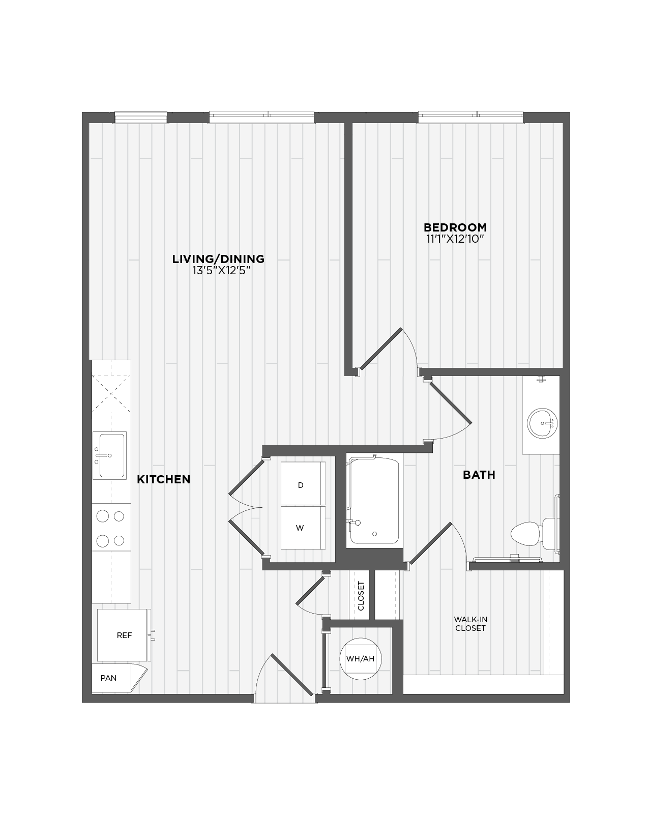 Floor Plan Image of Apartment Apt 329